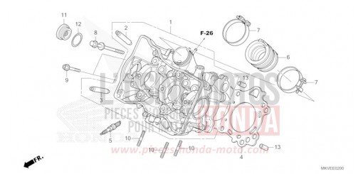 CYLINDER HEAD NSS750S de 2025
